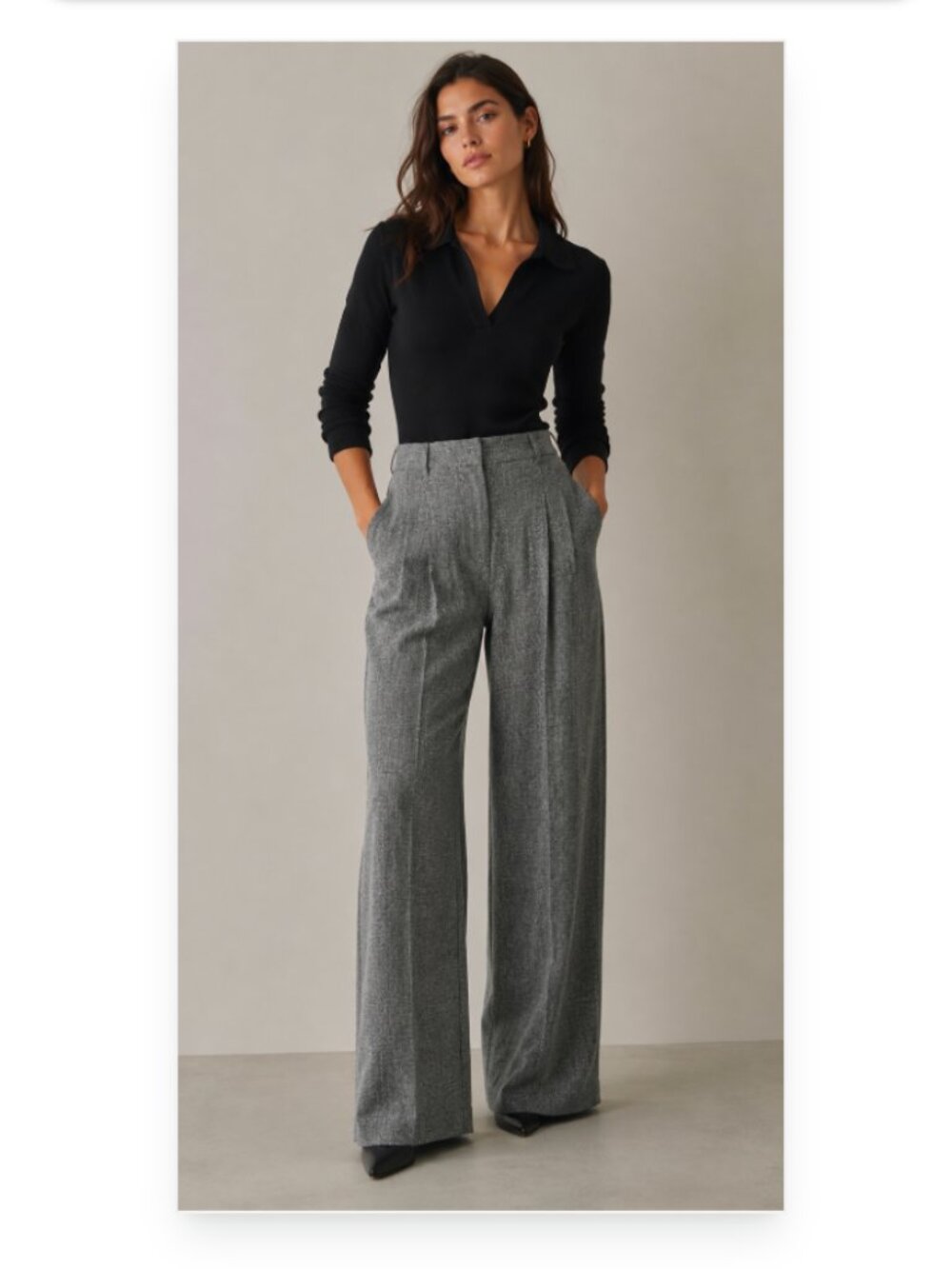 House of Harlow 1960 Women’s Gray Dress Trousers